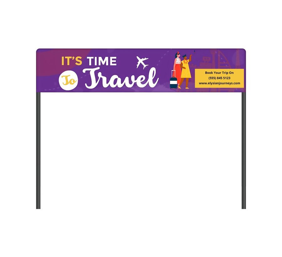 Display de Banner para Mesa — Next Print, Cranston RI