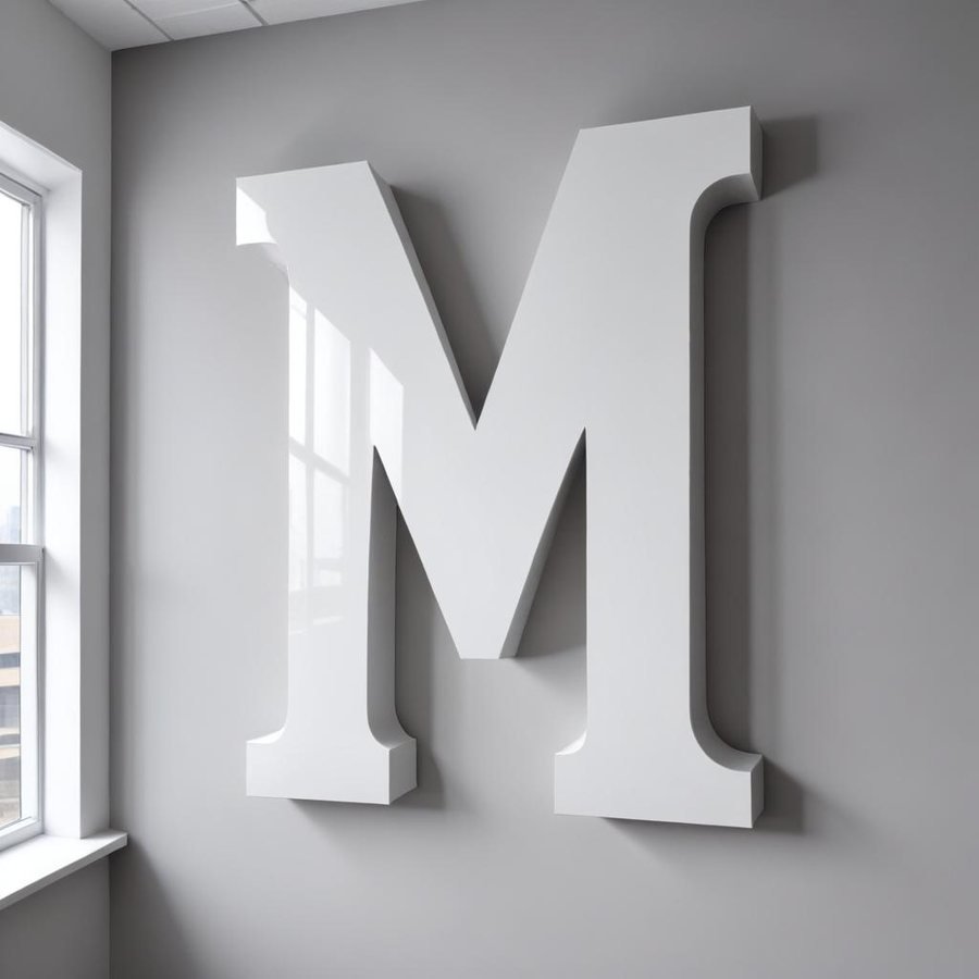 Letras 3D de Acrílico — Next Print, Cranston RI