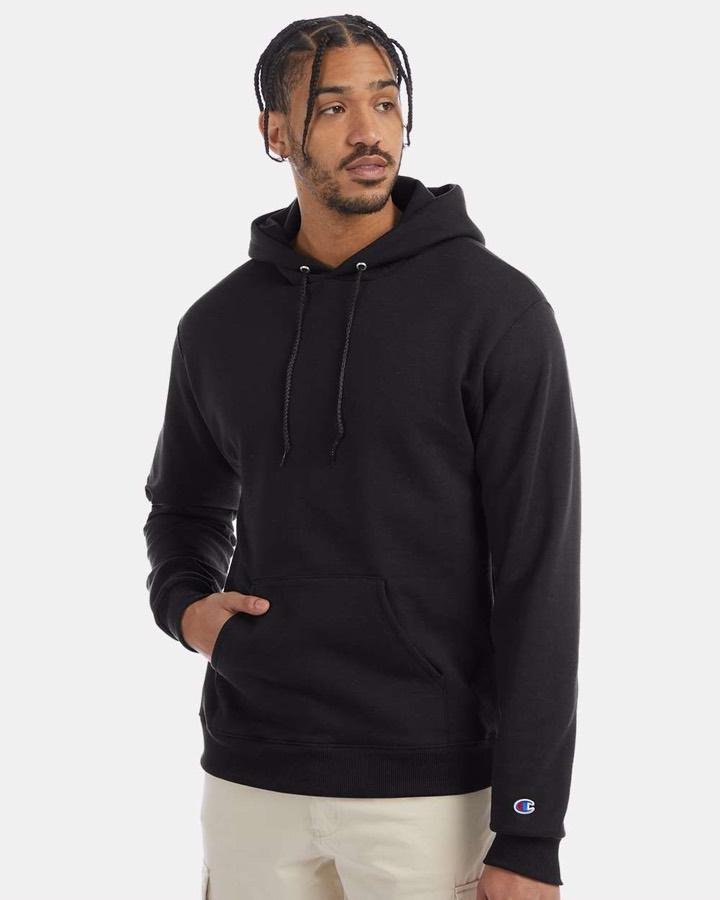 Hoodie Champion Powerblend — Next Print, Cranston RI