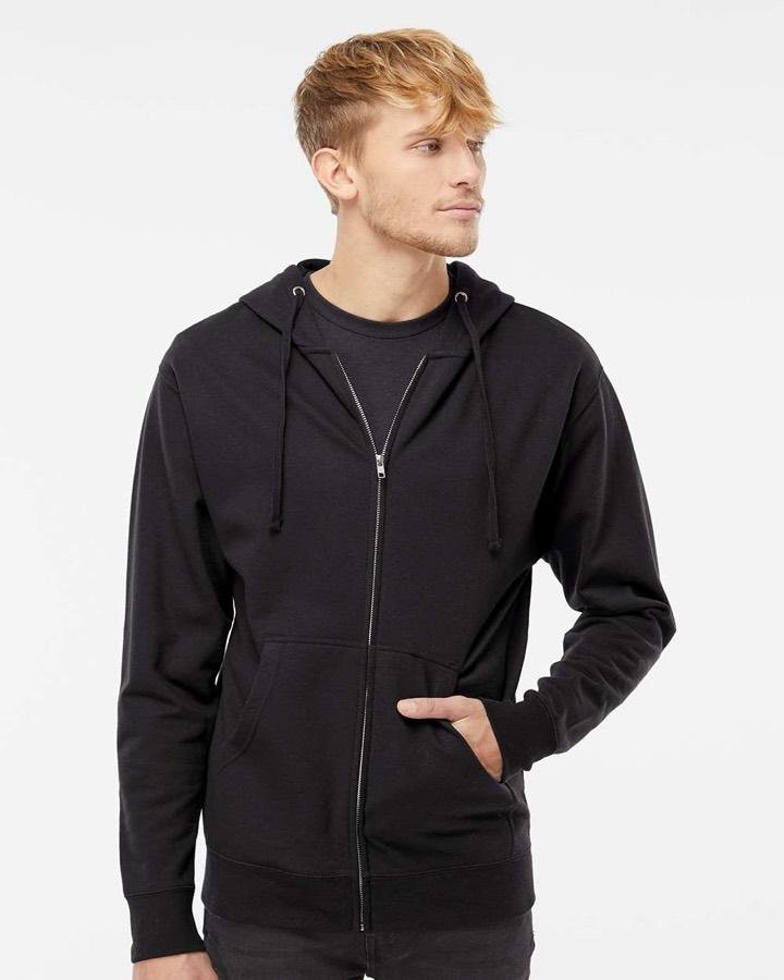 Hoodie con Cierre Independent — Next Print, Cranston RI