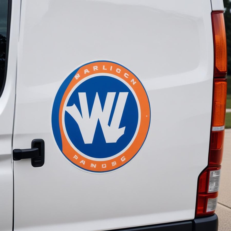Decal de Puerta con Logo — Next Print, Cranston RI