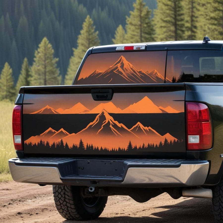 Decal de Tailgate — Next Print, Cranston RI