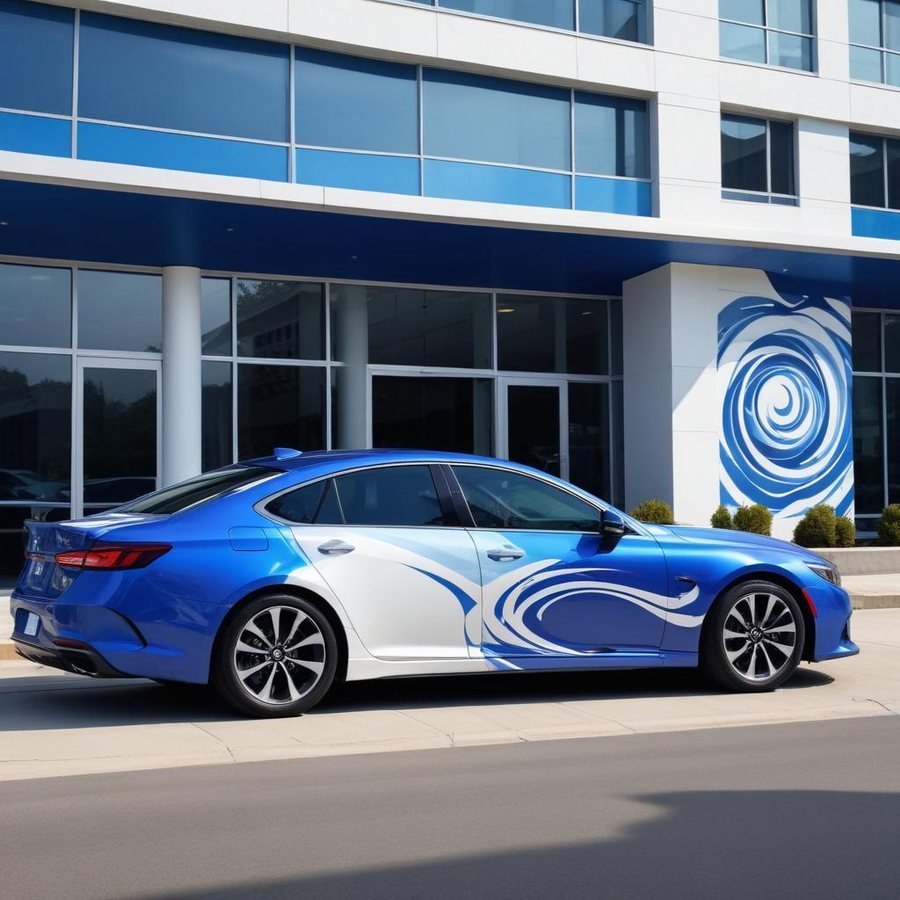 Full Wrap de Auto — Next Print, Cranston RI