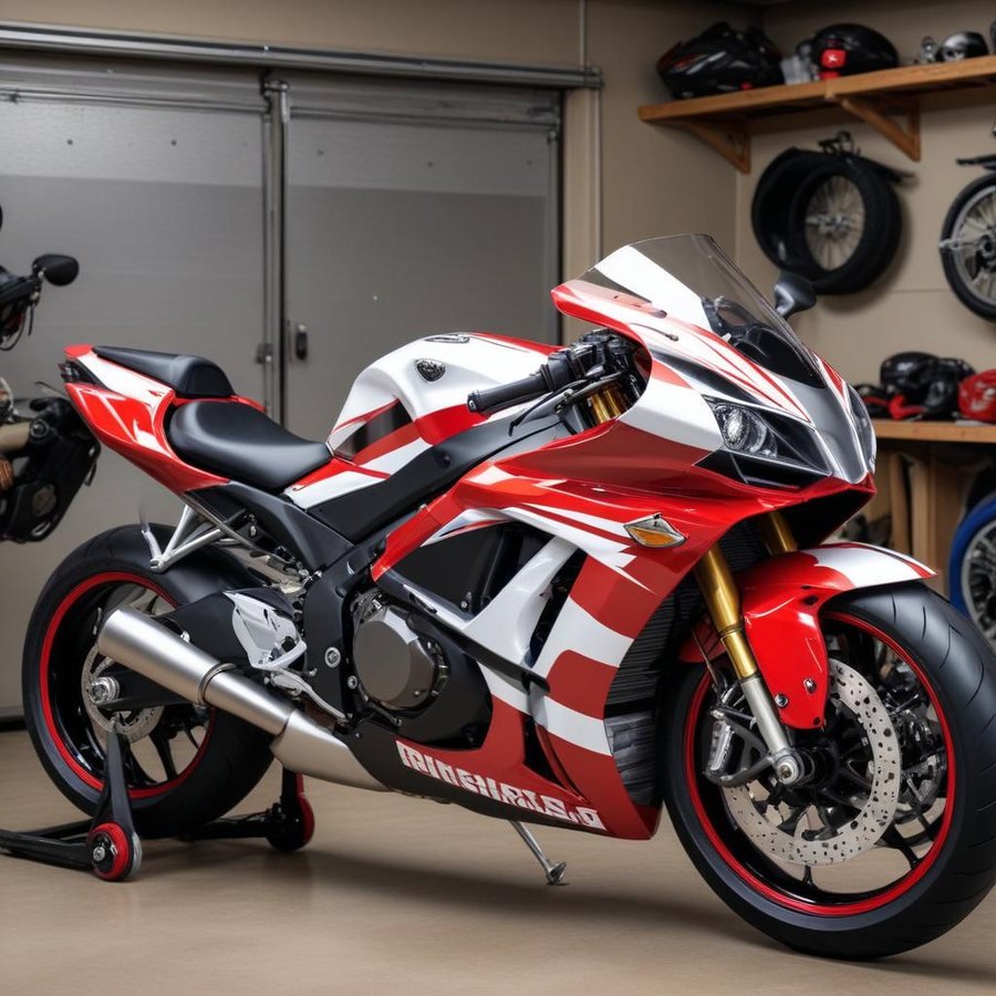 Wrap de Motocicleta — Next Print, Cranston RI